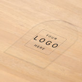 Benutzerdefiniertes Logo Acryleinladungen (Ablage )