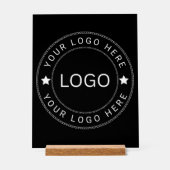 Benutzerdefiniertes Logo Acrylschild (Vorderseite)
