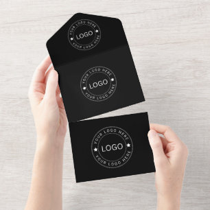 Benutzerdefiniertes Logo All In One Einladung
