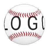 Benutzerdefiniertes Logo Baseball (Rückseite)