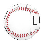 Benutzerdefiniertes Logo Baseball (Vorderseite Links)