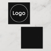 Benutzerdefiniertes Logo  Begleitkarte (Vorne/Hinten)