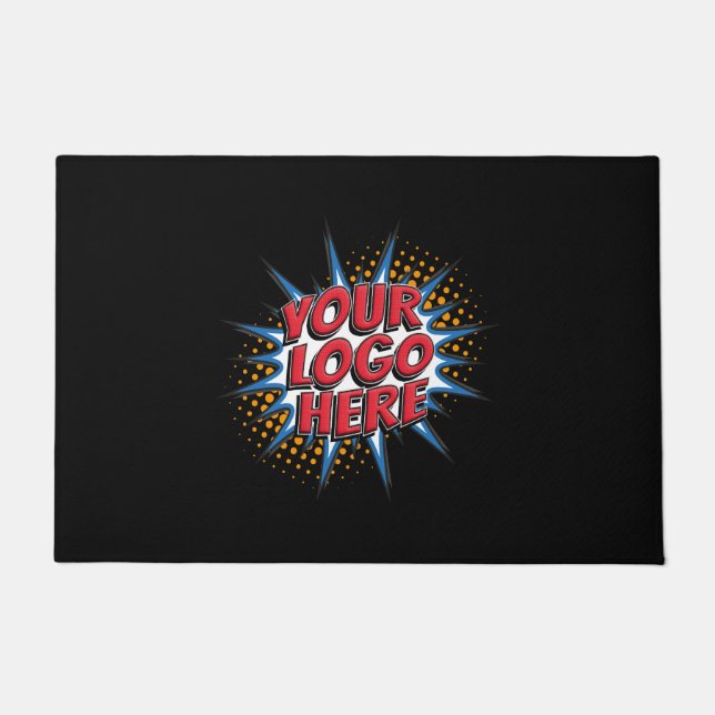 Benutzerdefiniertes Logo, benutzerdefinierte Farbw Fußmatte (Vorderseite)