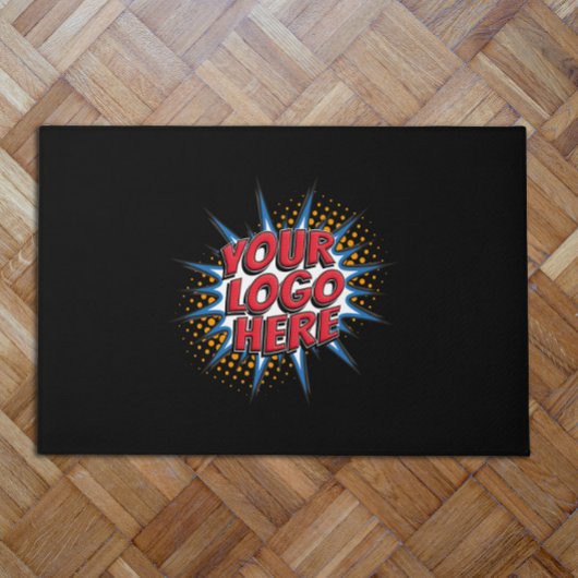 Benutzerdefiniertes Logo, benutzerdefinierte Farbw Fußmatte