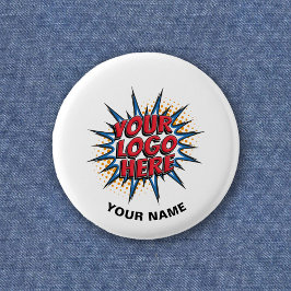 Benutzerdefiniertes Logo, benutzerdefinierter Text Button