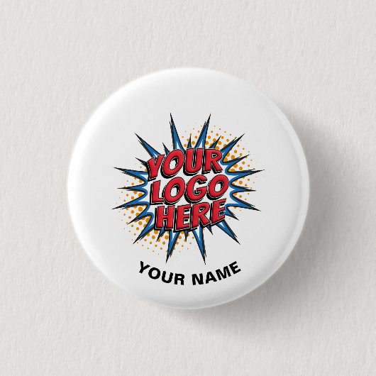 Benutzerdefiniertes Logo, benutzerdefinierter Text Button (Vorderseite)