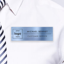 Benutzerdefiniertes Logo Blue Beruflich Business