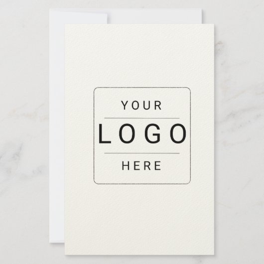 Benutzerdefiniertes Logo Briefpapier (Vorderseite)
