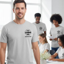 Benutzerdefiniertes Logo Business T-Shirt | Einfac