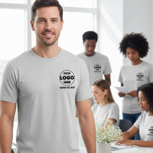 Benutzerdefiniertes Logo Business T-Shirt Einfac
