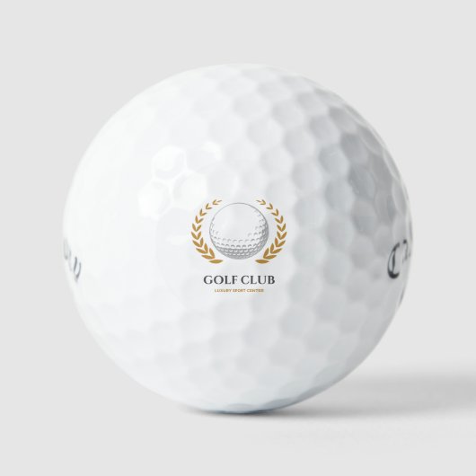 Benutzerdefiniertes Logo Callaway Supersoft Premiu Golfball (Vorderseite)