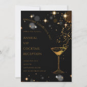 Benutzerdefiniertes Logo Cocktail Corporate Busine Einladung (Vorderseite)