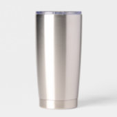 Benutzerdefiniertes Logo Corporate Thermobecher (Rückseite)