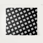 Benutzerdefiniertes Logo-Design Foto Diagonales Di Wandteppich (Vorderseite (Horizontal))