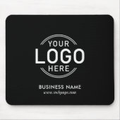 Benutzerdefiniertes Logo Einfache Minimalistische  Mousepad (Vorne)