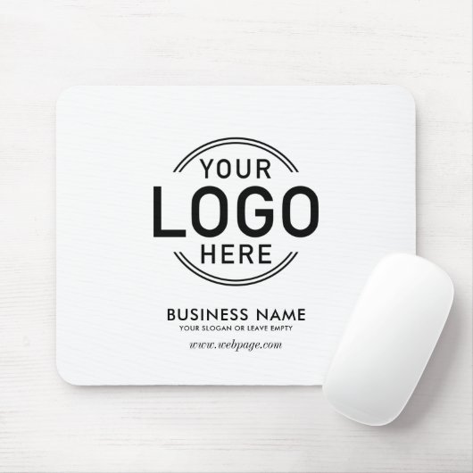 Benutzerdefiniertes Logo Einfache Minimalistische Mousepad (Mit Mouse)