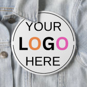 Benutzerdefiniertes Logo Einfache Pin/ Button (Beispiel)