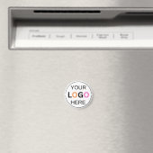 Benutzerdefiniertes Logo Einfacher Kreis Magnet (In Situ (Geschirrspüler))