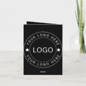 Benutzerdefiniertes Logo Einladung (Rückseite)