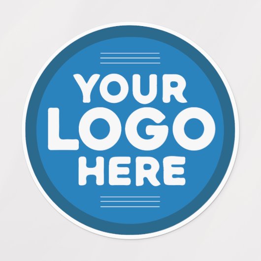 Benutzerdefiniertes Logo Etiketten (Design 2)