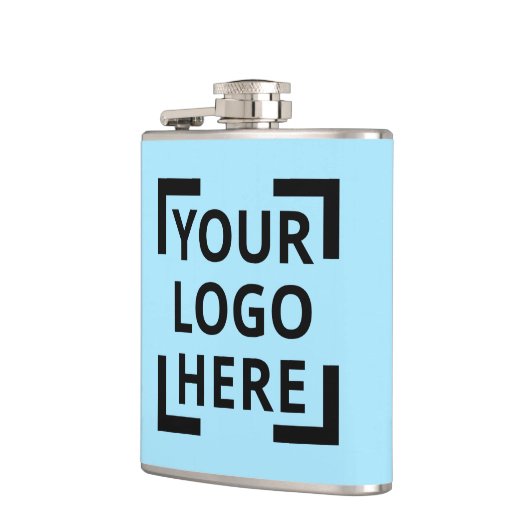 Benutzerdefiniertes Logo Flachmann (Links)