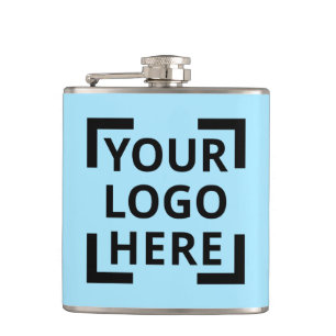 Benutzerdefiniertes Logo Flachmann