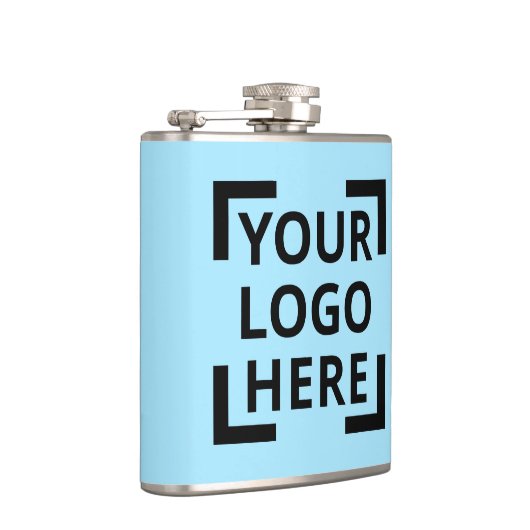 Benutzerdefiniertes Logo Flachmann (Rechts)