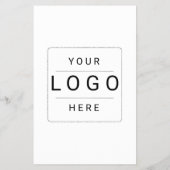 Benutzerdefiniertes Logo Flyer (Hinten)