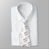 Benutzerdefiniertes Logo Foto Farben Neck Tie Werb Krawatte (Gebunden)