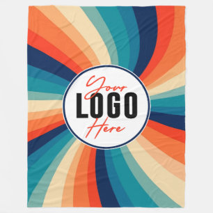 Benutzerdefiniertes Logo Foto Fleece Blanket - Gro