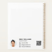 Benutzerdefiniertes Logo Foto Real Anwesen Broker Planer (Rückseite)