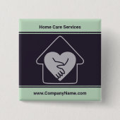 Benutzerdefiniertes Logo für ältere Menschen und b Button (Vorderseite)