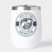 Benutzerdefiniertes Logo für Bassfischen Retro-Mon (Vorderseite)
