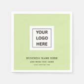 Benutzerdefiniertes Logo für Business Events Paper Serviette (Vorderseite)