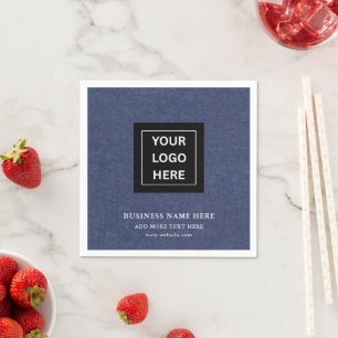 Benutzerdefiniertes Logo für Business Events Paper Serviette