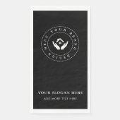 Benutzerdefiniertes Logo für Business Events Paper Serviette (Vorderseite)