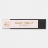 Benutzerdefiniertes Logo für das austauschbare Ros Türschild (Vorderseite )