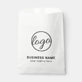 Benutzerdefiniertes Logo für einfache Unternehmen Geschenktütchen (Vorderseite)