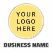 Benutzerdefiniertes Logo für Gehäuse und Firmennam Aufkleber (Vorderseite)