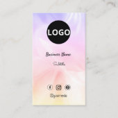 Benutzerdefiniertes Logo für holografische Optik Visitenkarte (Vorderseite)