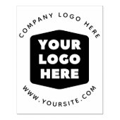 Benutzerdefiniertes Logo für Ihr Unternehmen Gummistempel (Prägung)