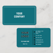 Benutzerdefiniertes Logo für Ihre Berufliche Visit Visitenkarte (Vorne/Hinten)