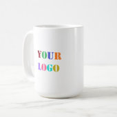 Benutzerdefiniertes Logo für Ihre Business-Werbeak Kaffeetasse (Vorderseite Links)