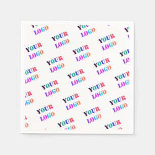Benutzerdefiniertes Logo für Ihre Werbeaktion Pers Serviette