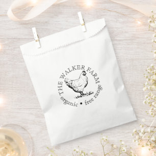 Benutzerdefiniertes Logo für landwirtschaftliche B Geschenktütchen