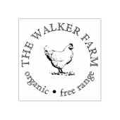 Benutzerdefiniertes Logo für landwirtschaftliche B Gummistempel (Prägung)