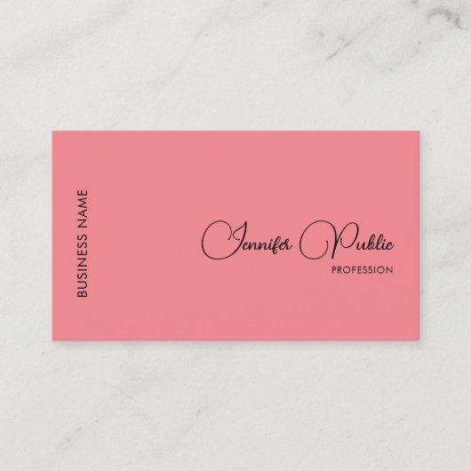 Benutzerdefiniertes Logo für Unternehmen hinzufüge Visitenkarte (Vorderseite)