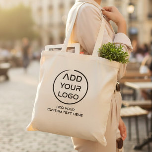Benutzerdefiniertes Logo für Unternehmen oder Gesc Tragetasche