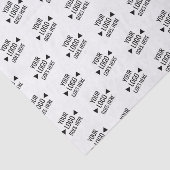 Benutzerdefiniertes Logo für Unternehmen Seidenpapier (Ausschnitt)