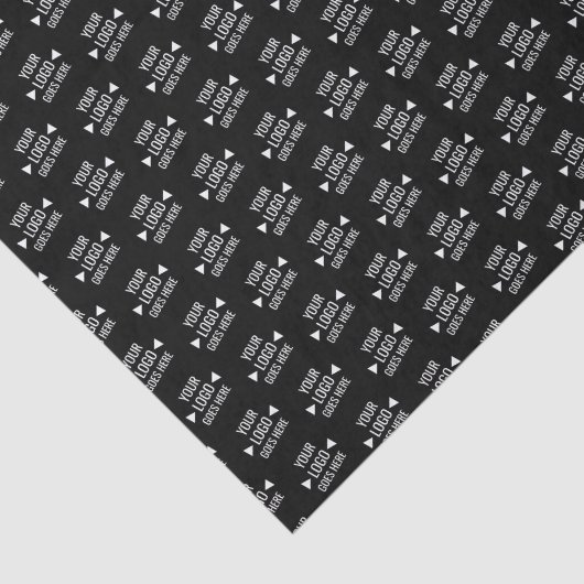 Benutzerdefiniertes Logo für Unternehmen Seidenpapier (Ausschnitt)